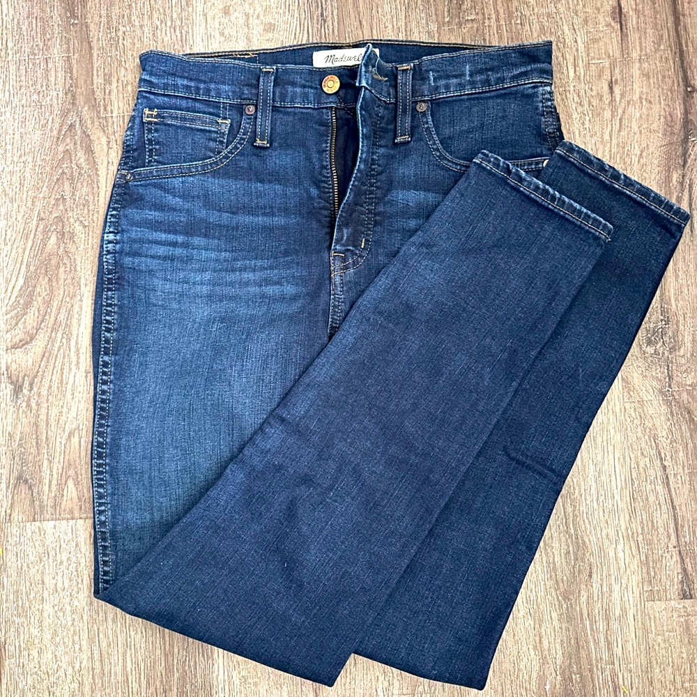 Madewell 10” High-Rise Skinny | Indigo Wash | Standard Length | Size 27
